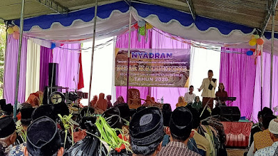 Desa Kalijering Nyadran Undang Kyai Kondang Dari Kebumen