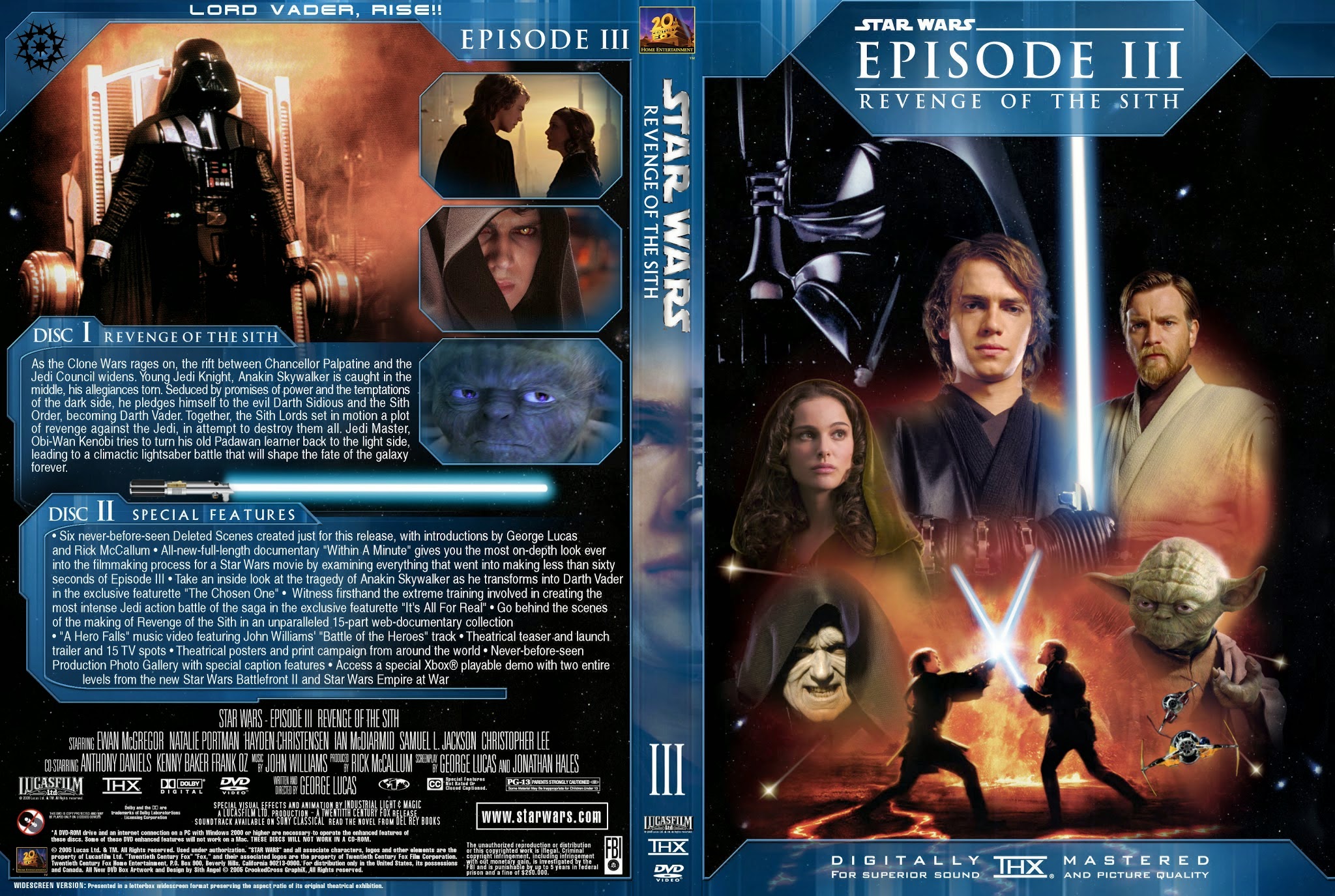 Star Wars Episode III: Revenge of the Sith - DVD.