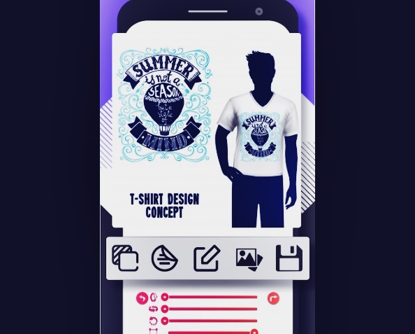 10 Aplikasi  Desain  Kaos  Baju T shirt Terbaik di 