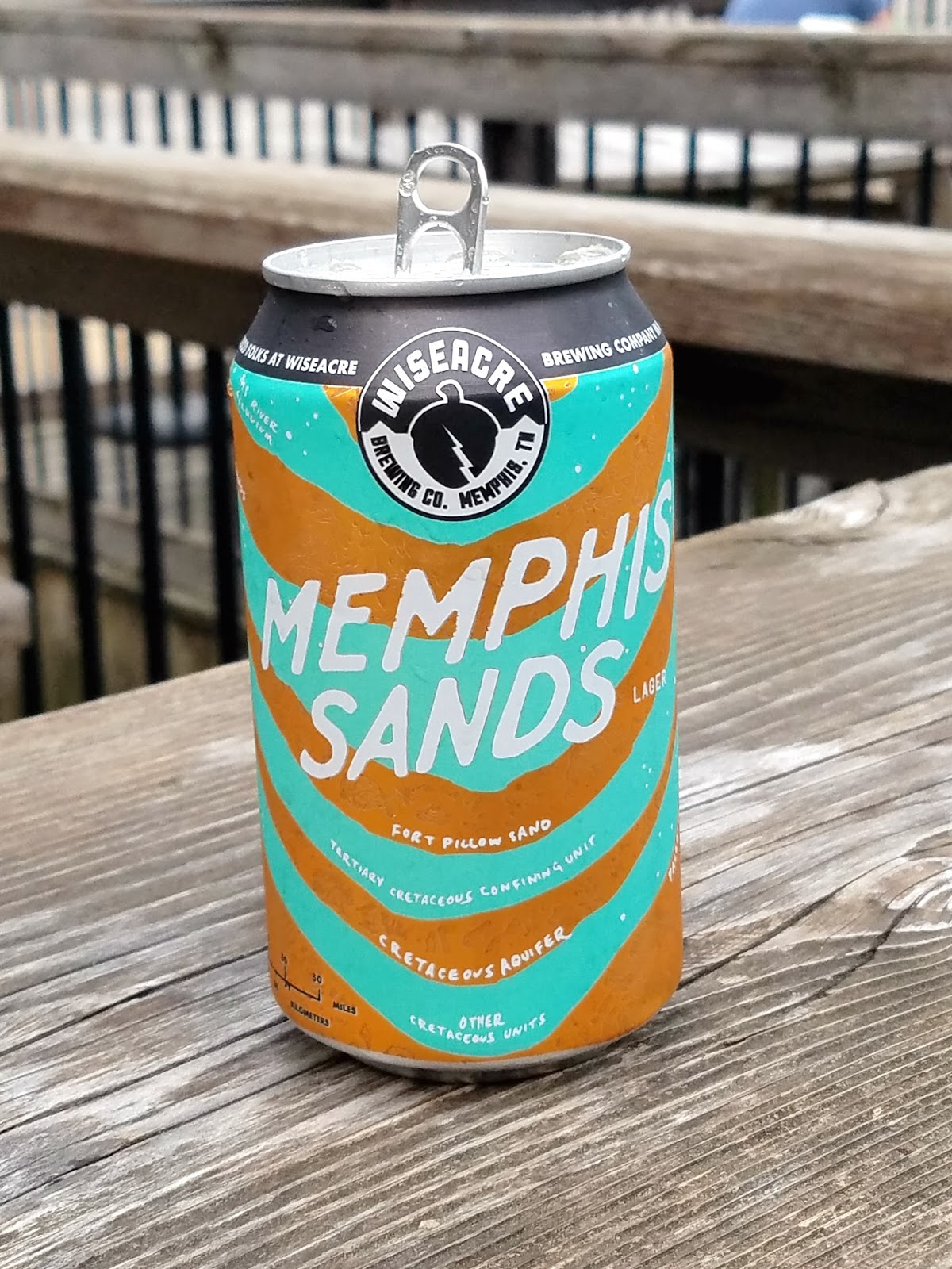 Memphis Sands, a lager from Wiseacre Brewing Company