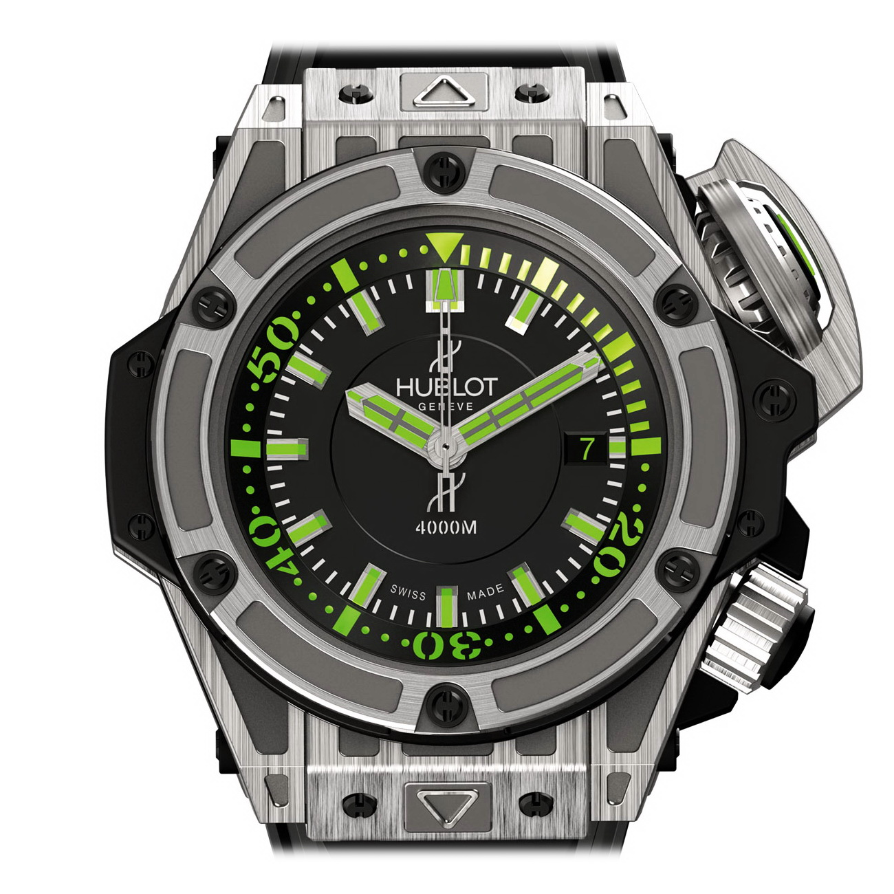 hublot king power titanium