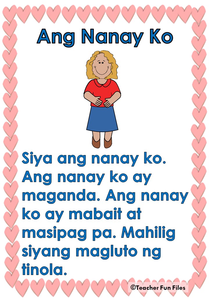 Teacher Fun Files Tagalog Reading Passages 2 In 2021 Reading Vrogue