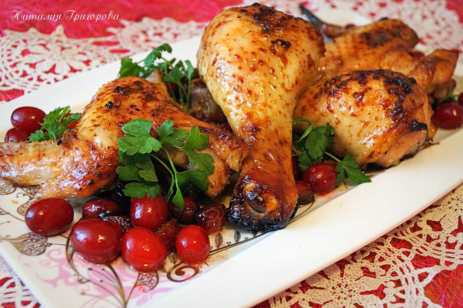 Гусь в русской печи пошаговый