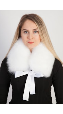 Real fur stoles