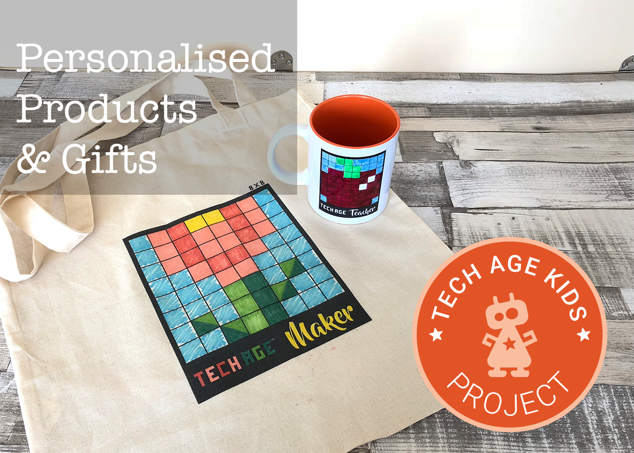 Personalised Mother's Day Gifts with Zazzle Tech Age Kids
