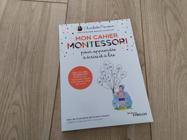 Mon cahier Montessori pour apprendre à écrire et à lire