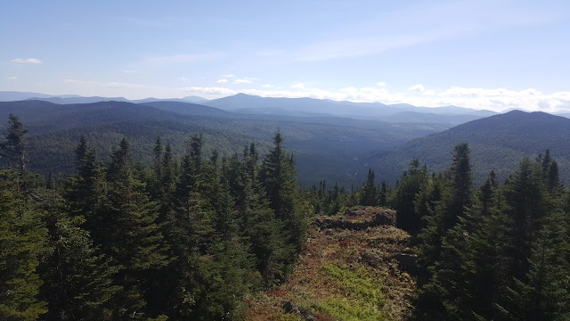 Vue à partir du mont Saddle