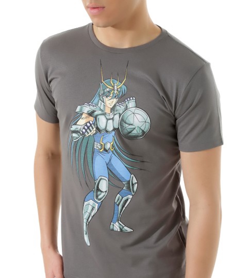 LEO-KLEIN-CEA-Shiryu-de-Dragão-Camiseta-Cavaleiros-do-Zodiaco-Cinza- LEO-KLEIN-CEA-Shiryu-de-Dragão-Camiseta-Cavaleiros-do-Zodiaco-Cinza-