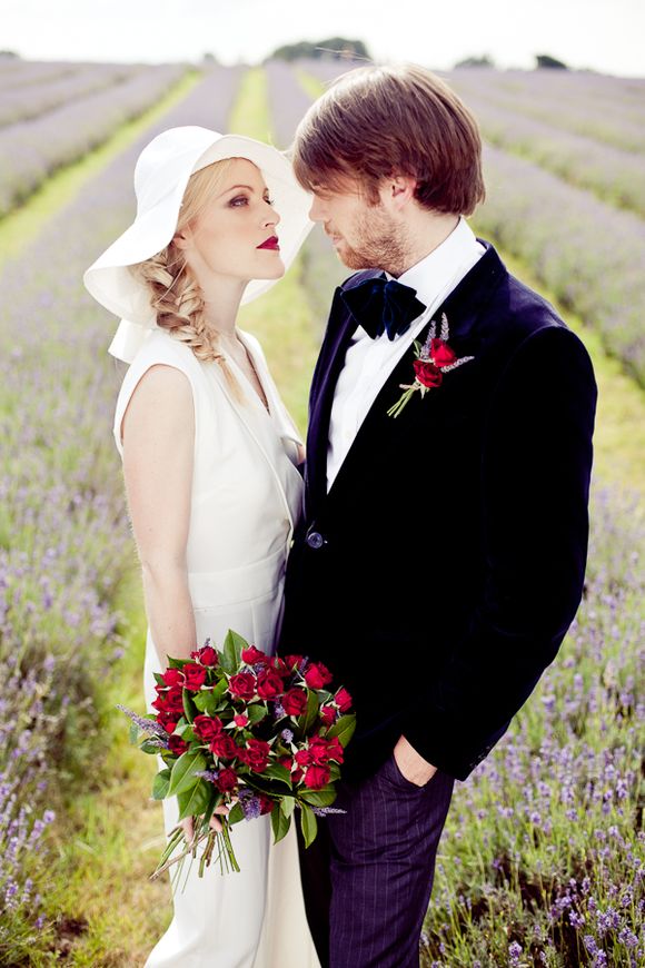  Whistles supplied the 1970's inspired grooms vintage wedding outfit