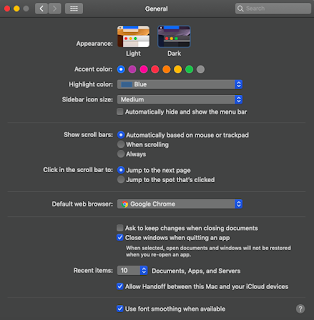 Cara Mengganti Dark Mode di Mac OS Mojave