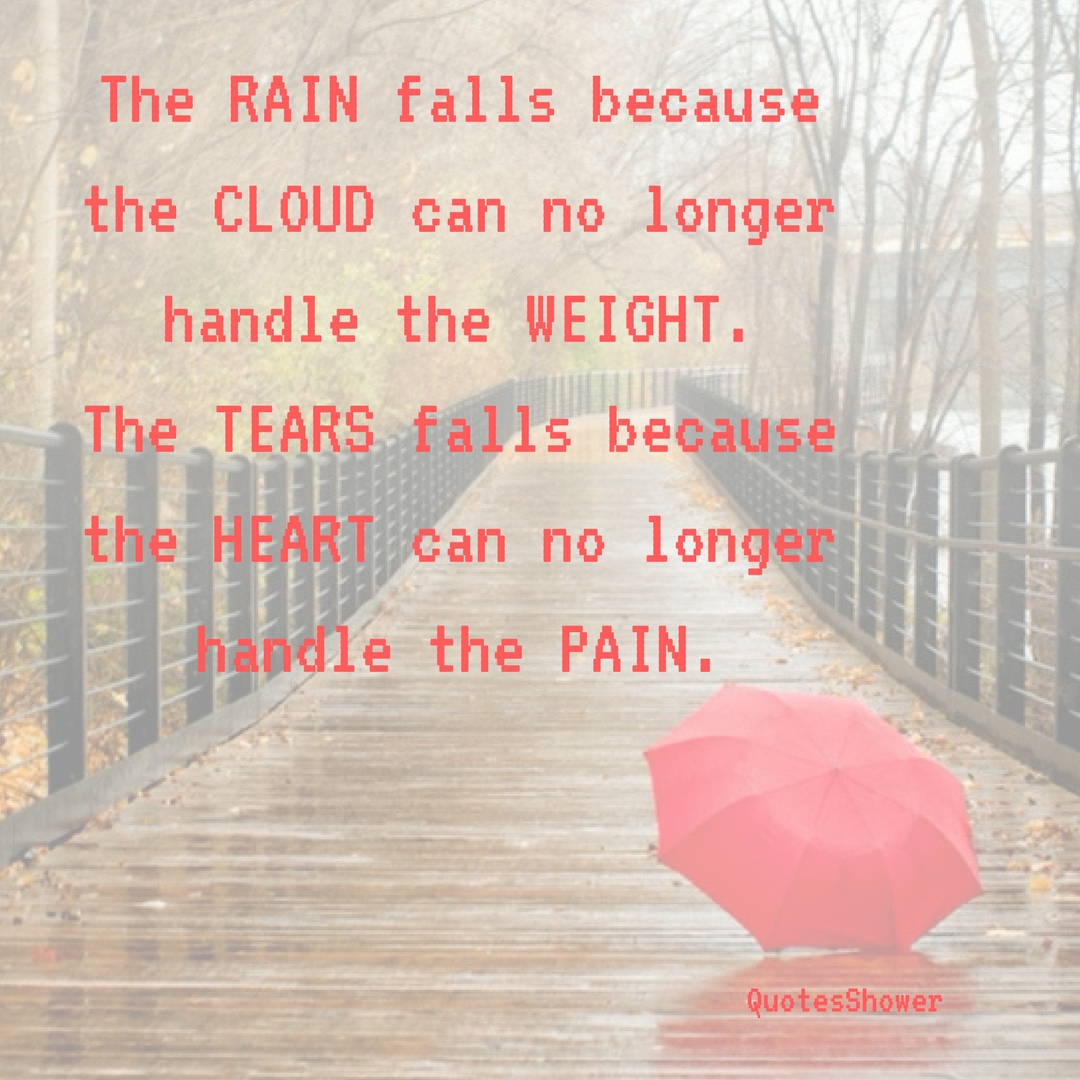 Quotes about Rain and Love Quotes Shower Quotes Shower