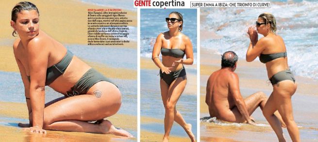 Nude Beach In Italy Beautiful - ITALY: EMMA MARRONE AND HOLIDAYS GONE WRONG IN IBIZA