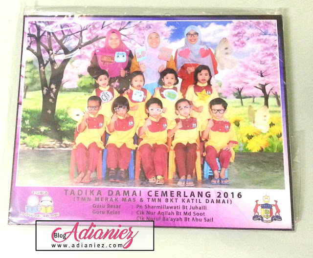 Tamat Sessi Persekolahan Izzat 2016 : Gambar Kelas