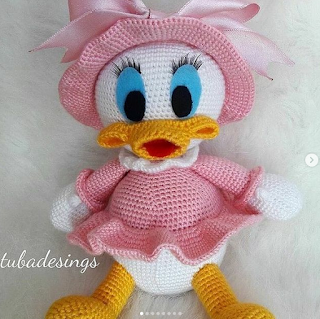 PATRON GRATIS DAISY | EL PATO DONALD AMIGURUMI 44811