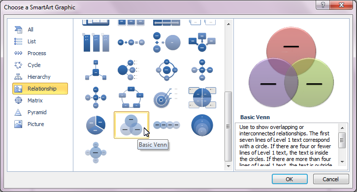 Cara Membuat Diagram Venn di Microsoft Word 2010 - Tutorial Microsoft