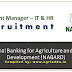 NABARD | Recruitment of Assistant Manager for handling IT and HR related work