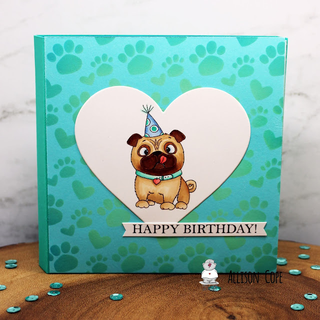 Happy Birthday by Allison Cope featuring the digital stamps from Gerda Steiner Designs