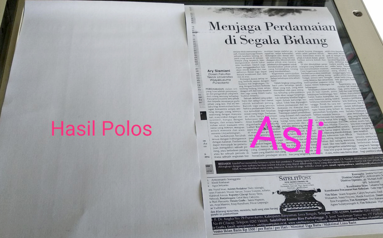Cara Untuk Mengatasi Hasil Mesin Fotocopy Putih Polos Central Photocopy