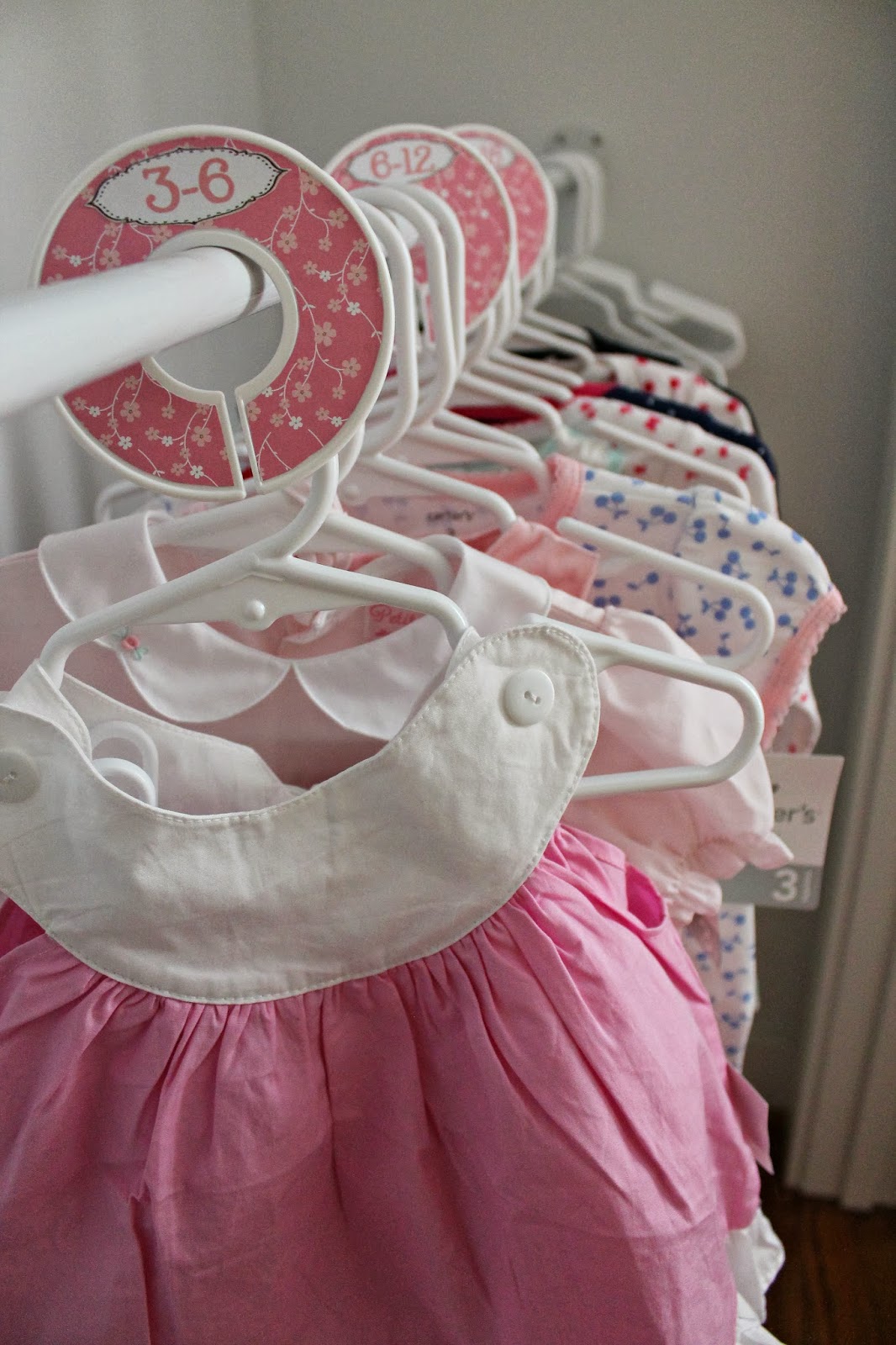 DIY Nursery Closet Dividers Carolina Charm