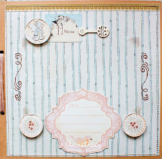 Скрап-альбом в твердой обложке "Первый год жизни малыша". Автор - Анастасия Добровольская (pe4enyushka), специально для scrap-team.ru. Спонсор - магазин товаров для скрапбукинга (изготовления открыток и альбомов ручной работы) Скрапбукшоп (scrapbookshop), www.scrapbookshop.ru. В работе использована бумага Graphic45 (коллекция Little darlings), Prima (коллекция Pixie Glen), силиконовые и прозрачные штампы (Inkadinkado, Scrapbookshop), чипборды, декоративная надпись из фанеры и пр.