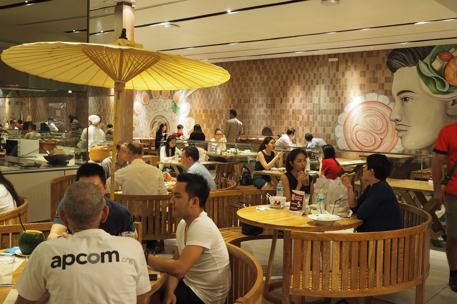 Bangkok 2015 Eathai Food Hall at Central Embassy
