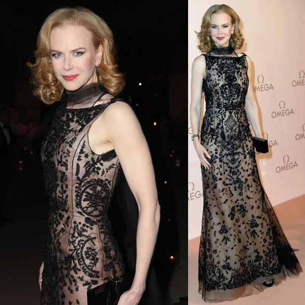 Nicole Kidman in Oscar de la Renta (Fall 2013 RTW)