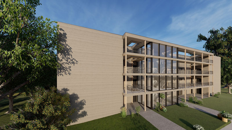 Modular Construction In Perfection Modular Homes Multi Storey Apartment Buildings And Offices By Variahome Germany Prefab Modular Homes And Buildings