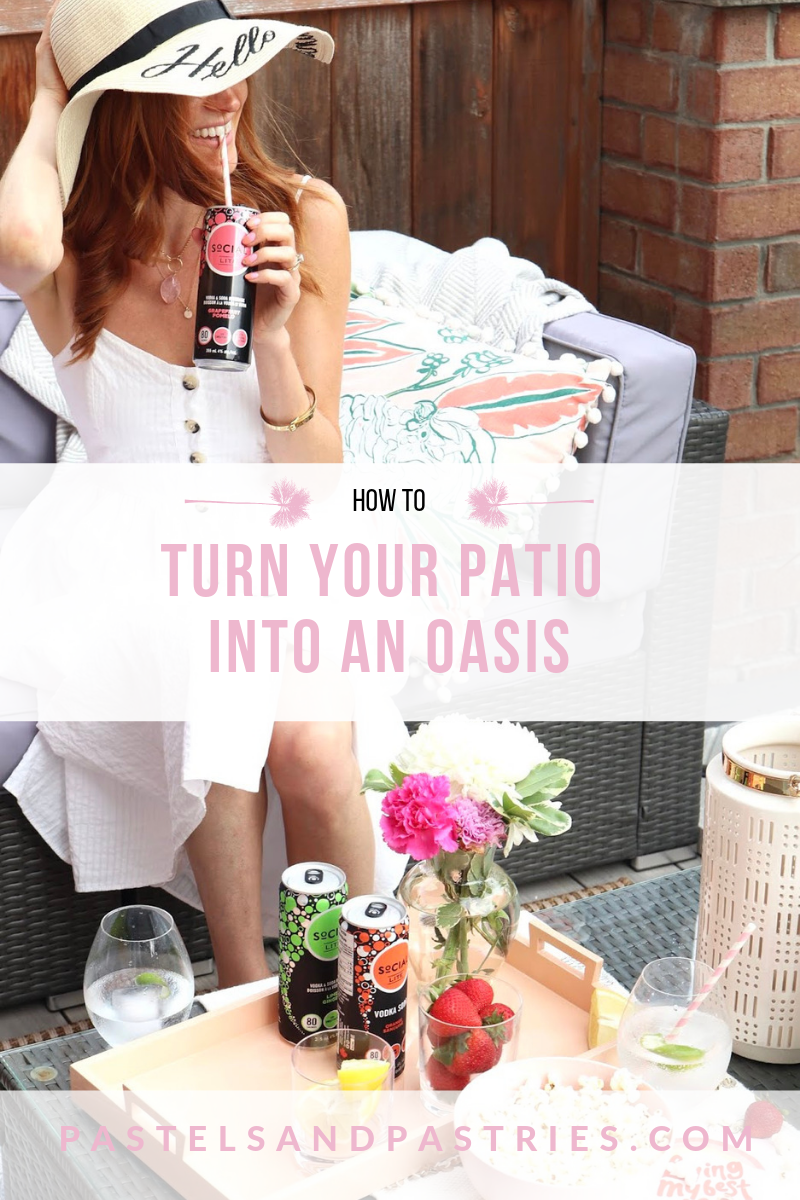 How to Turn Your Patio Into An Oasis Toronto Lifestyle Blogger