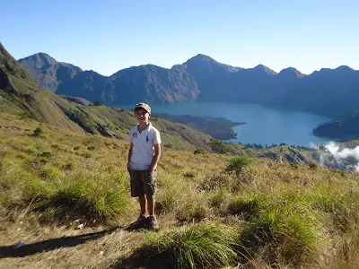 Tiba Kawah Plawangan Sembalun 2639 meter Gunung Rinjani