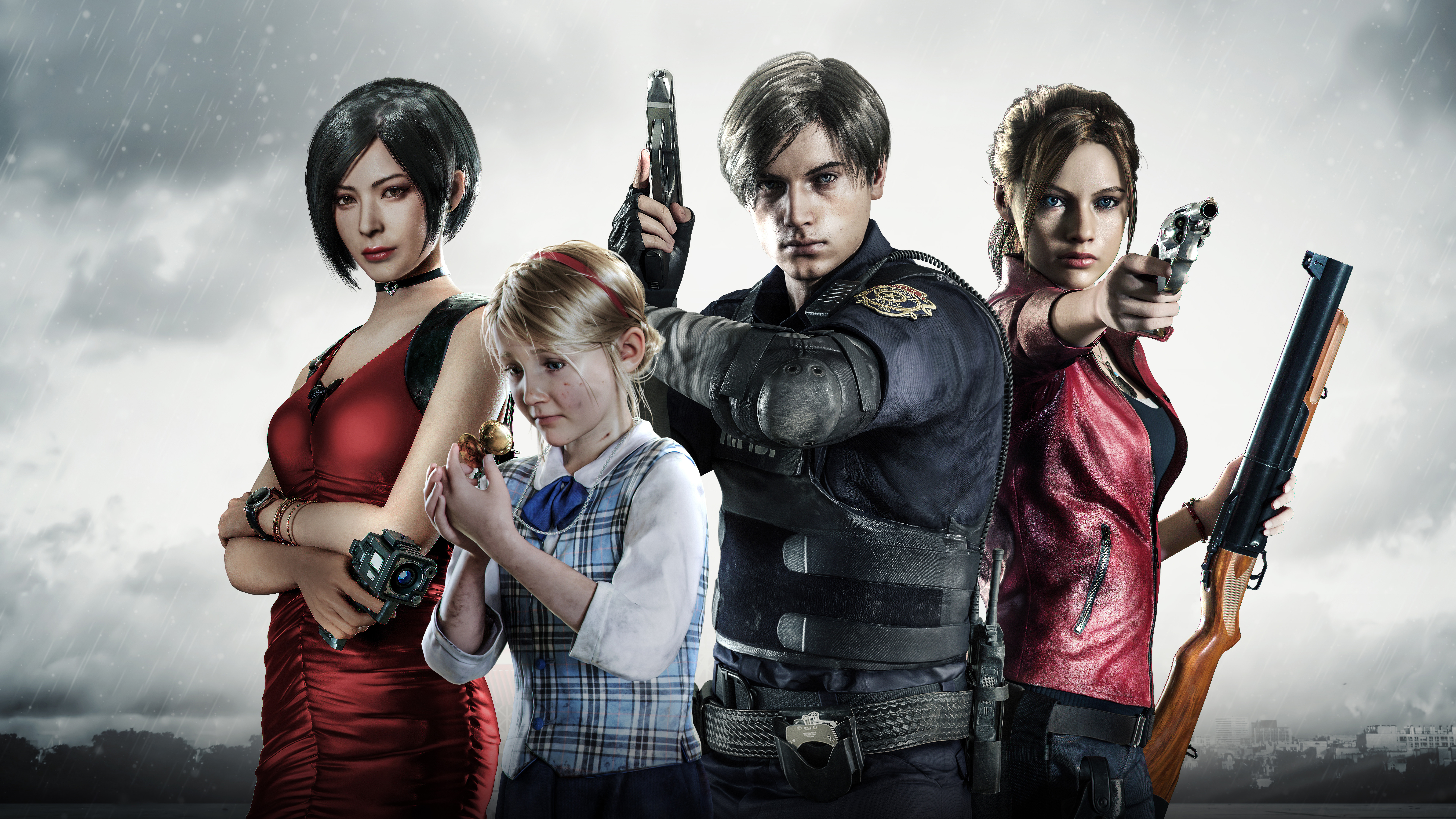 ada wong, cosplay, Resident Evil, Resident Evil 2, Resident Evil 2 Remake  HD wallpaper