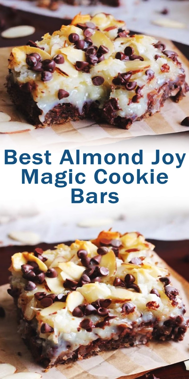 Best Almond Joy Magic Cookie Bars