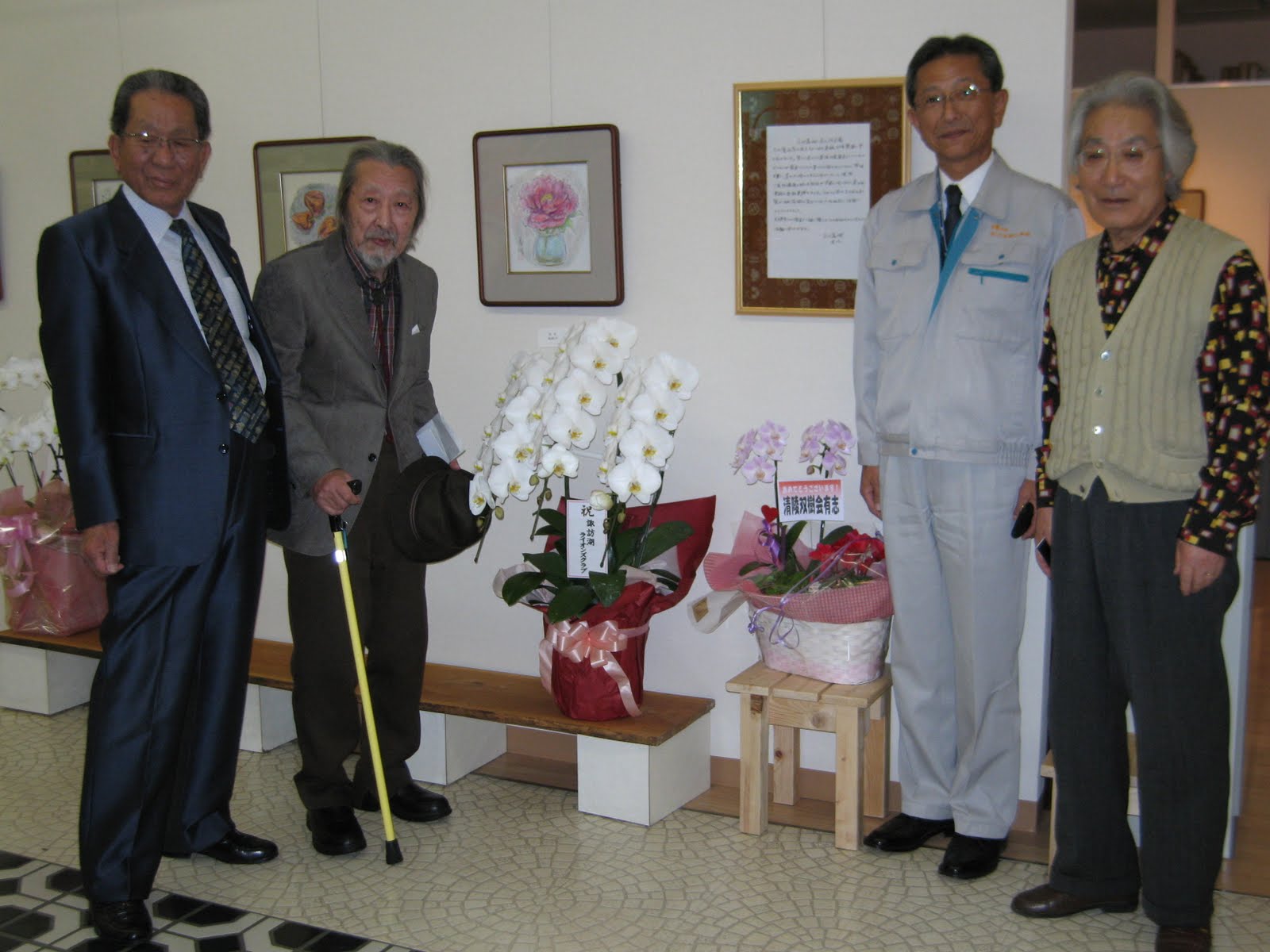 みやこ美術 立川義明・玄八作品展 を終えて