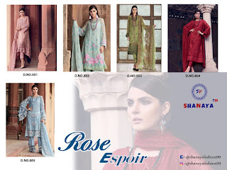 Shanaya Rose Espoir Geourgette Pakistani Suits 