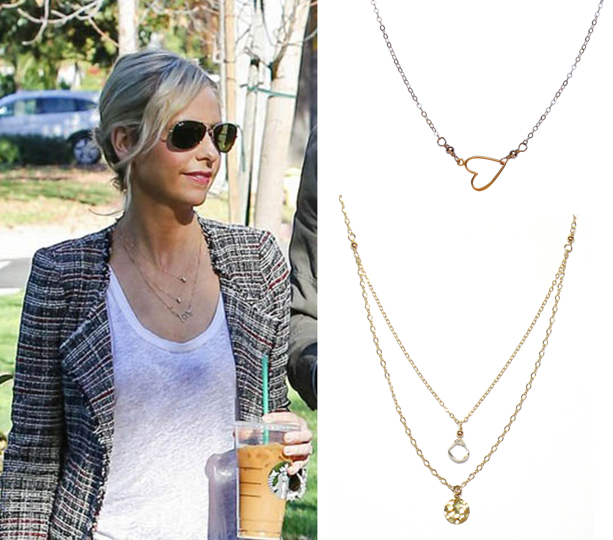 Brooklyn Designs: CELEBRITY STYLE: Layered Necklaces