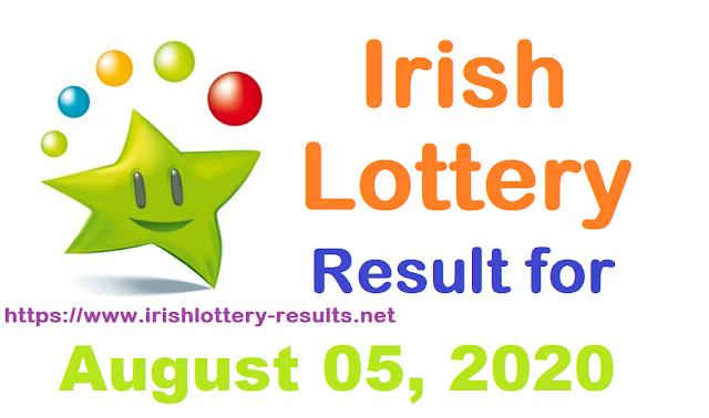 Irish Lottery Results for Wednesday, August 05, 2020 Irish Lottery Results for Wednesday, August 05, 2020