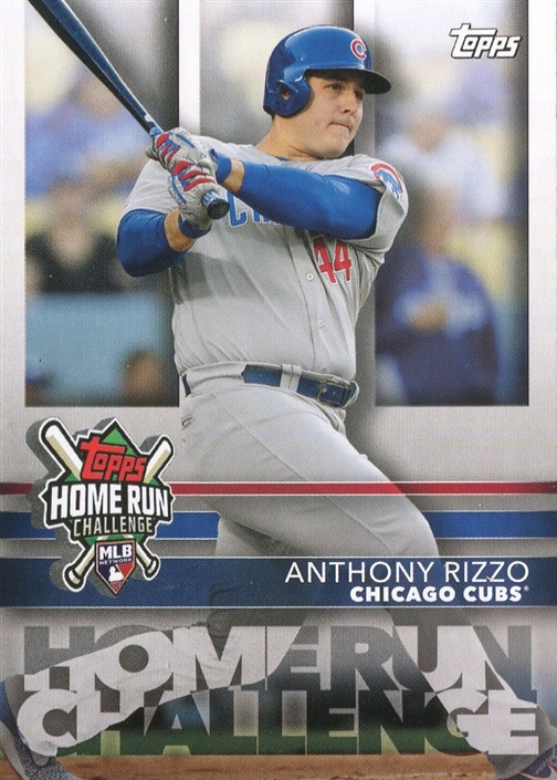 Wrigley Wax 2020 Topps Cubs Inserts Home Run Challenge