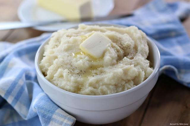 Popa's Mashed Potatoes recipe from Served Up With Love