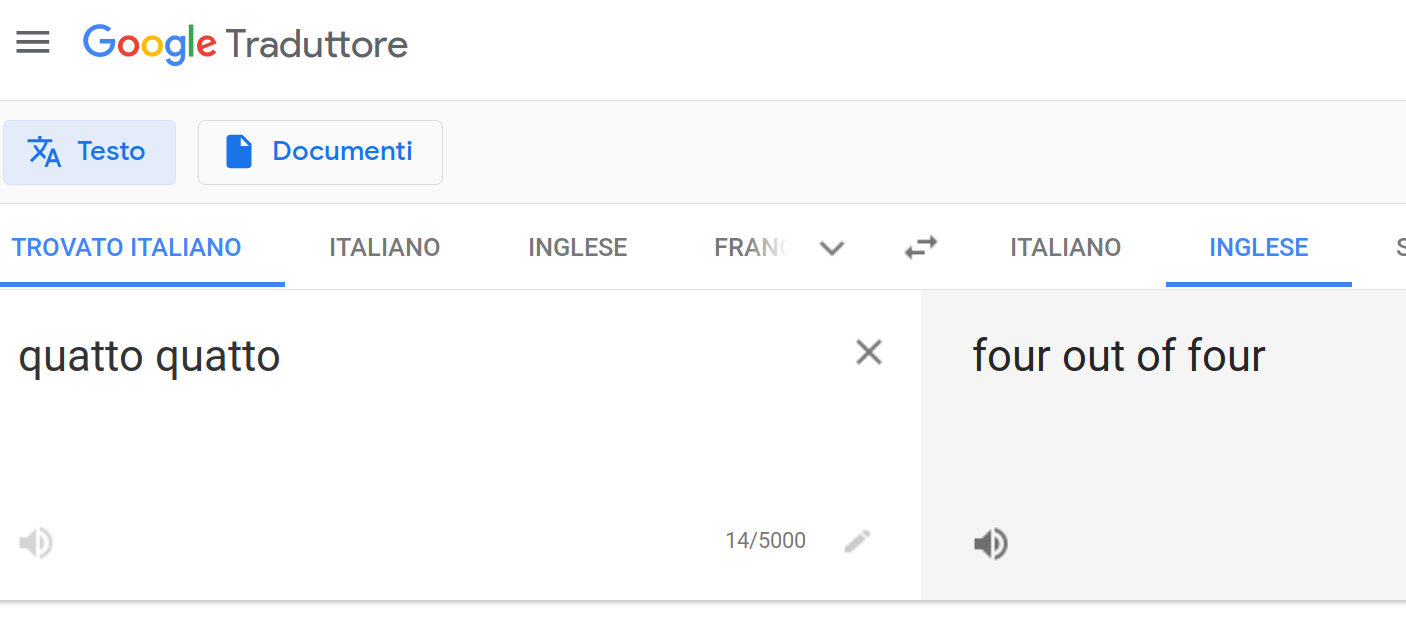 Particolarmente Urgentissimo Novembre 19