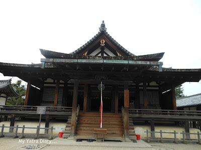 Shoryoin hall of Prince Shotoku’s soul, Horyu-ji Temple in Nara