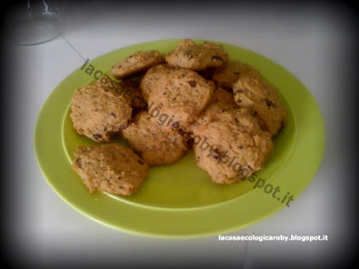 Biscotti con okara di soia