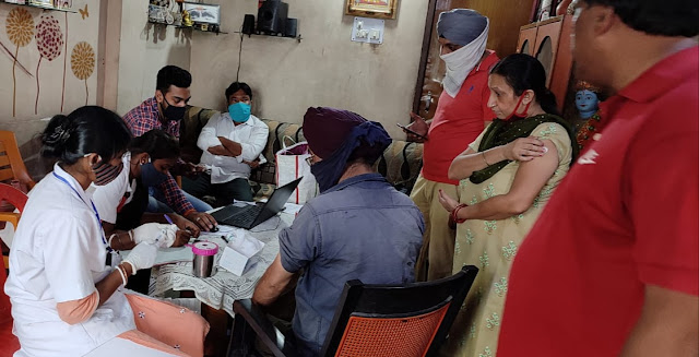 राष्ट्रीय भ्रष्ट्राचार नियंत्रण जन कल्याण संगठन की ओर से हुआ 21वां टीकाकरण कार्यक्रम। 4 THE NEWS FRAME