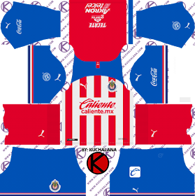 Chivas De Guadalajara Kits 2019/2020 - Dream League Soccer