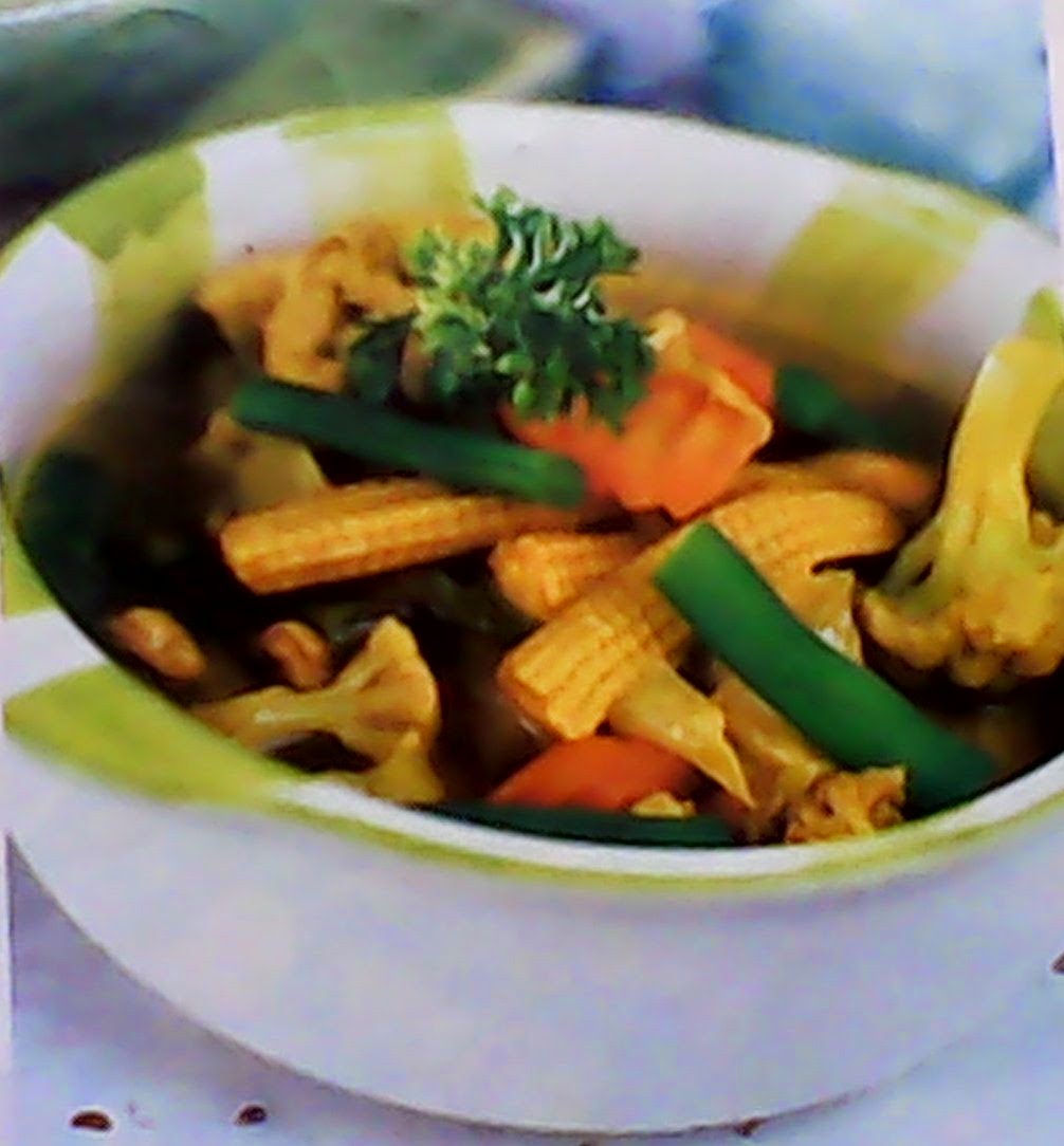 Resep Cara Membuat Kari Sayur Jagung Muda Resep Masakan