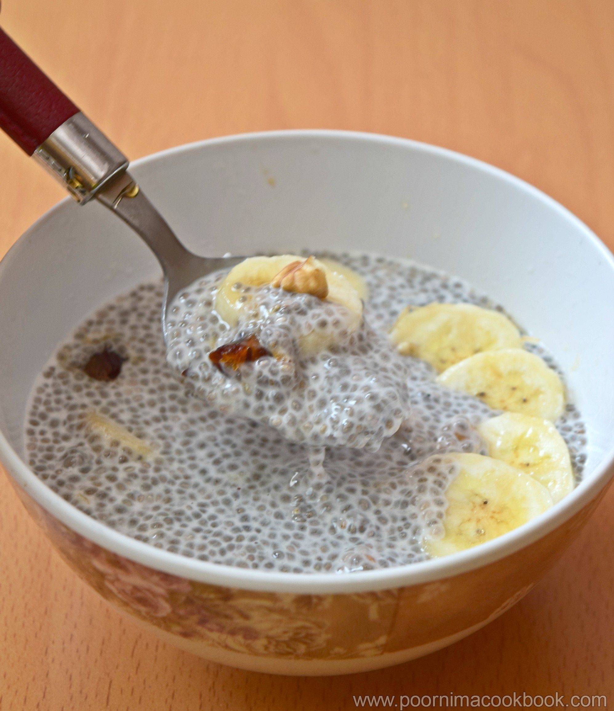 Poornima's Cook Book Coconut Milk Chia Seed Pudding / Chia Seed Pudding with Coconut Milk