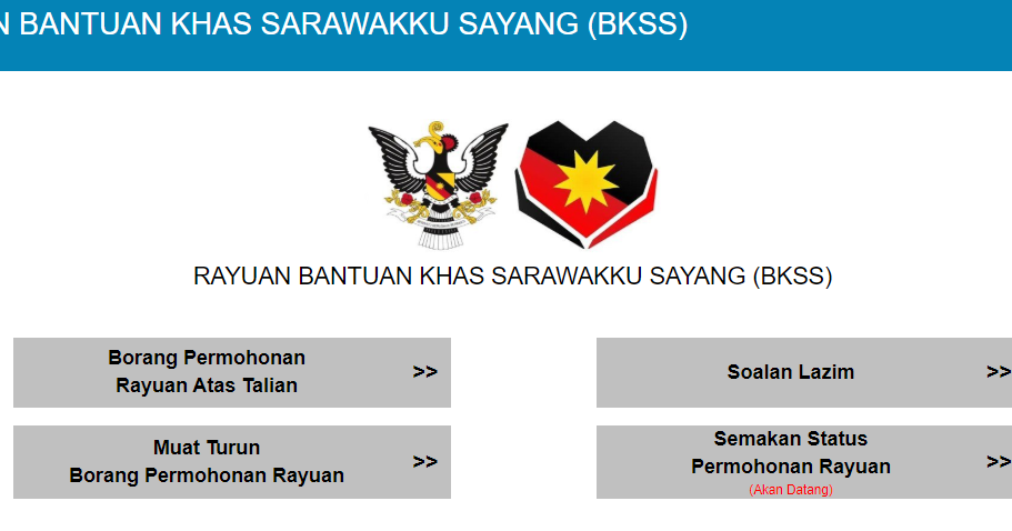 Bantuan sarawak ku sayang bujang