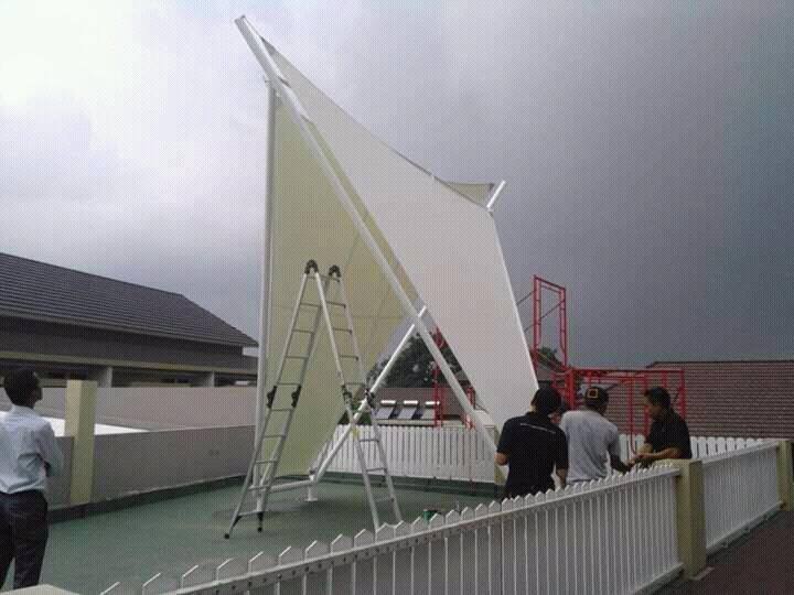 Harga kanopi membrane, jasa tenda membran jakarta Jual