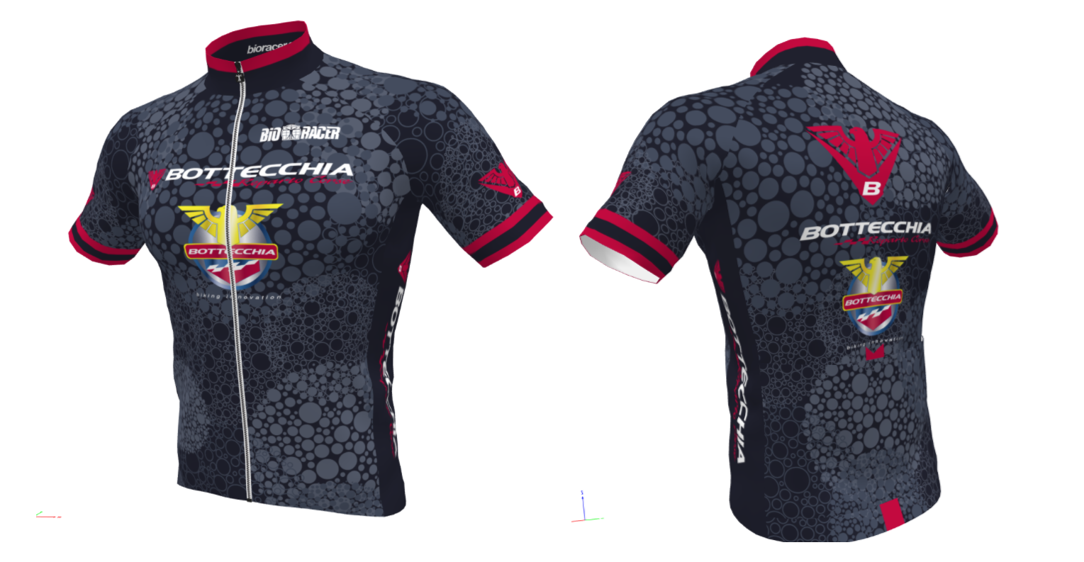 Bottecchia Bike Club: Bottecchia Custom Jersey/ Made by Bioracer
