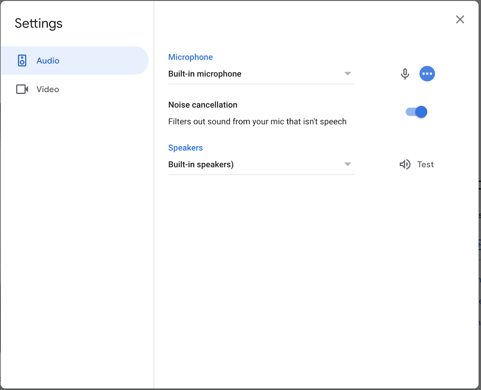 Google Workspace Updates: Background noise reduction in Google Meet now  available to more users and turning on by default