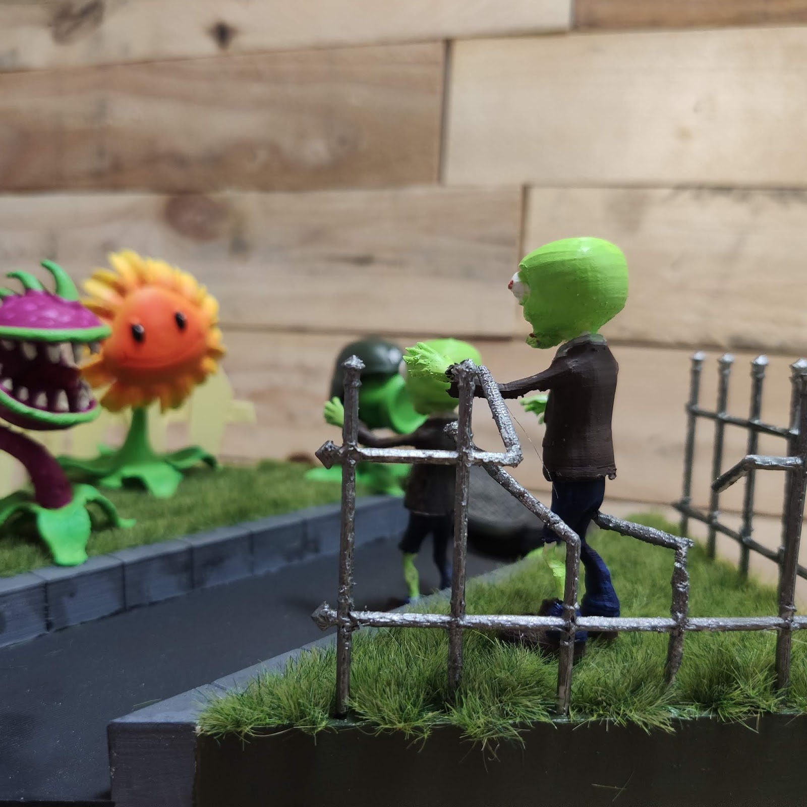 SunFlower - Plants Vs Zombies  The3Dprinting 3D print Dioramas, Models and  Props