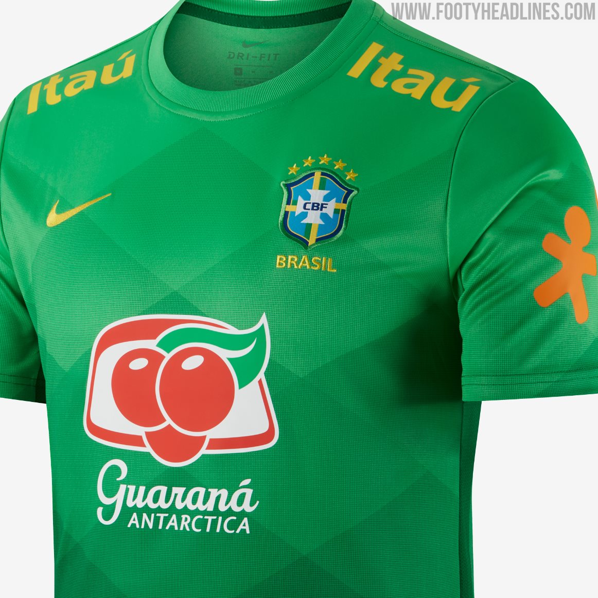 Brazil 2020 Pre-Match Shirt Released - Footy Headlines